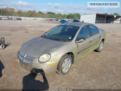 2003 Dodge Neon Se VIN 1B3ES26CX3D182205 фото 2