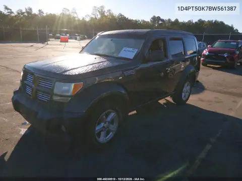 1D4PT5GK7BW561387 — 2011 Dodge Nitro, photo 2 from IAAI, Right rear