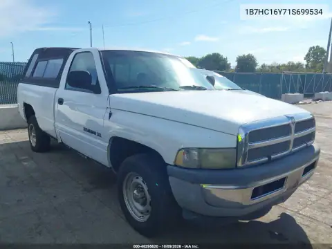 1B7HC16Y71S699534 — 2001 Dodge RAM, Естественный износ, фото до ремонта