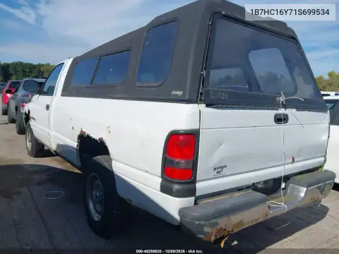 1B7HC16Y71S699534 — 2001 Dodge RAM, photo 3 from IAAI 20.10.2026, Normal wear