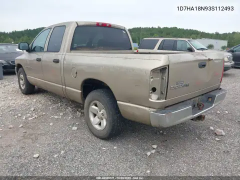2003 Dodge Ram 1500 Slt/Laramie/St VIN 1D7HA18N93S112493 фото 4