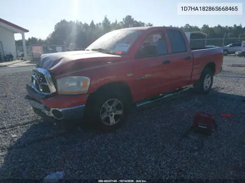 1D7HA18286S668465 — 2006 Dodge RAM, photo 2 from IAAI, Front end