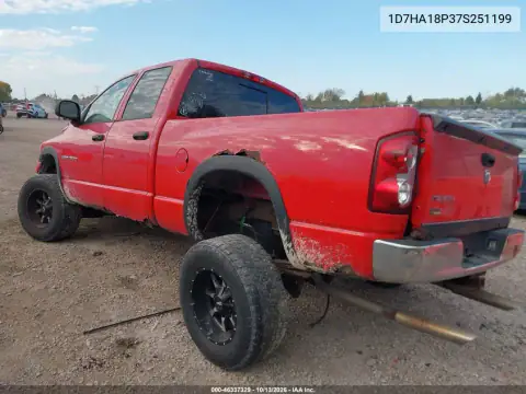 2007 Dodge Ram 1500 Slt VIN 1D7HA18P37S251199 фото 4