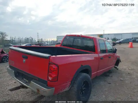 2007 Dodge Ram 1500 Slt VIN 1D7HA18P37S251199 фото 5