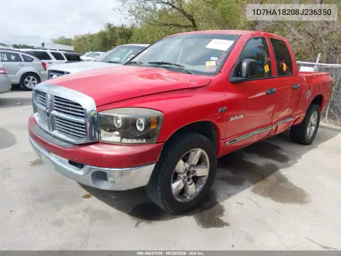 1D7HA18208J236350 — 2008 Dodge RAM, photo 3 from IAAI 19.10.2026, Normal wear