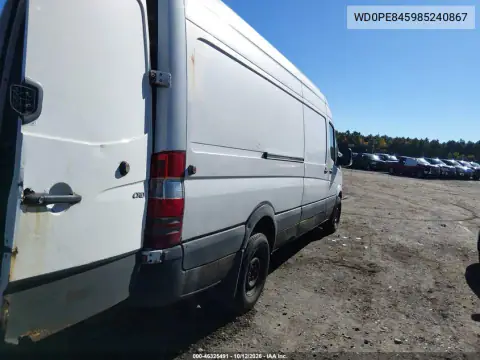 WD0PE845985240867 — 2008 Dodge Sprinter, foto 5 de IAAI, Parte delantera