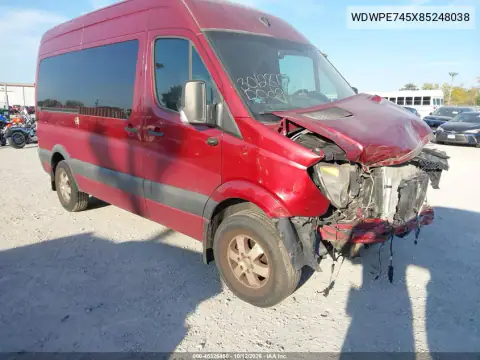 WDWPE745X85248038 — 2008 Dodge Sprinter, Parte delantera, fotos antes de reparar