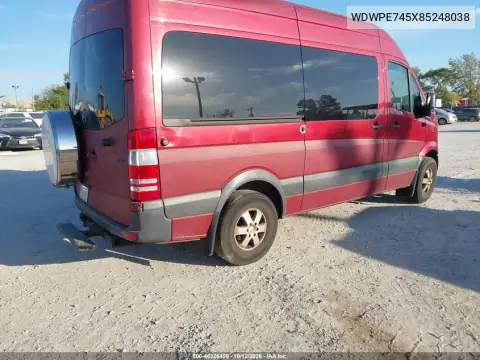 WDWPE745X85248038 — 2008 Dodge Sprinter, photo 4 from IAAI, Front end