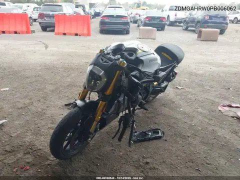 ZDMGAHRW0PB006062 — 2023 Ducati Diavel, foto 2 de IAAI, Daños en todo el vehículo