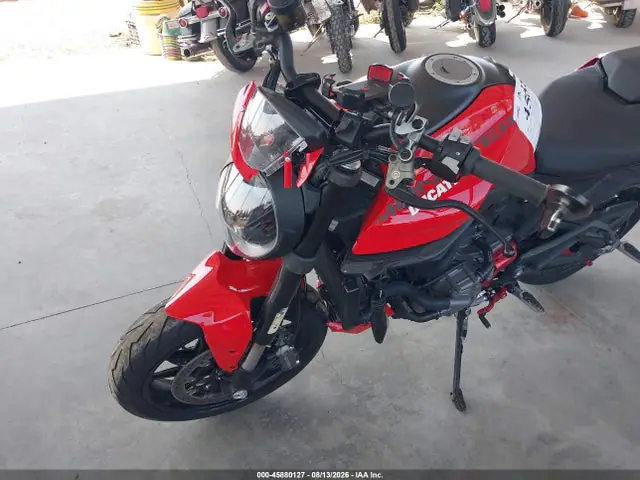 ZDMMAMDT6NB004175 — 2022 Ducati Monster, фото 2 з IAAI 14.10.2026, Передня частина