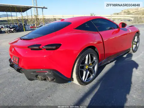 ZFF98RNA5R0304848 — 2024 Ferrari Roma, ფოტო 4, IAAI 28.10.2026, წინა ნაწილი