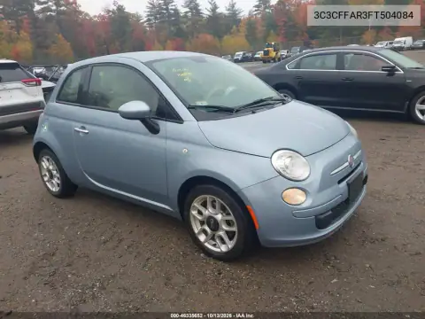 3C3CFFAR3FT504084 — 2015 Fiat 500, Задняя часть слева, фото до ремонта