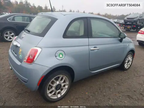 3C3CFFAR3FT504084 — 2015 Fiat 500, фото 5 с аукциона IAAI, Задняя часть слева