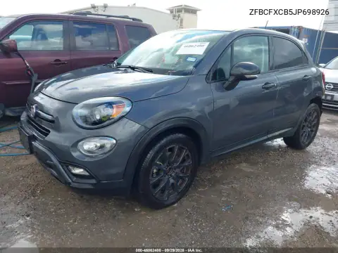 ZFBCFXCB5JP698926 — 2018 Fiat 500X, zdjęcie 3 z IAAI 19.10.2026, Normalne zużycie