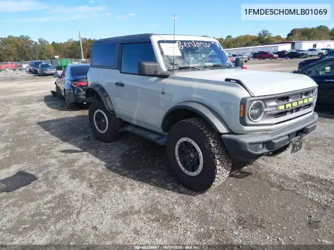 1FMDE5CH0MLB01069 — 2021 Ford Bronco, უკანა ნაწილი, ფოტოები შეკეთებამდე