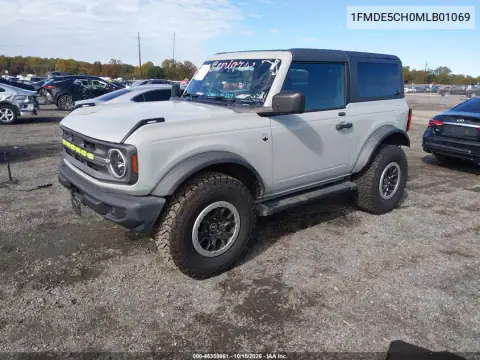 1FMDE5CH0MLB01069 — 2021 Ford Bronco, zdjęcie 3 z IAAI, Tył