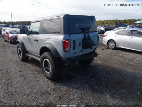 1FMDE5CH0MLB01069 — 2021 Ford Bronco, zdjęcie 4 z IAAI, Tył