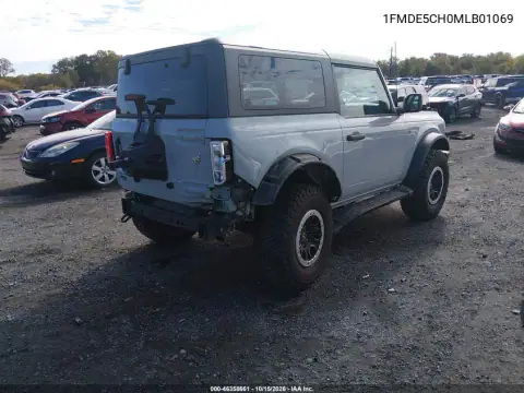 1FMDE5CH0MLB01069 — 2021 Ford Bronco, zdjęcie 5 z IAAI, Tył