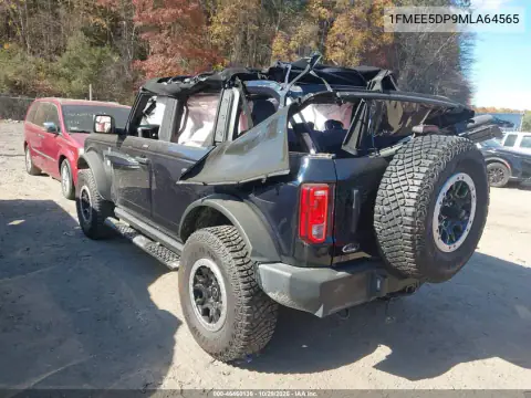 1FMEE5DP9MLA64565 — 2021 Ford Bronco, ფოტო 3, IAAI, მითითებული არ არის