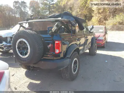 1FMEE5DP9MLA64565 — 2021 Ford Bronco, ფოტო 4, IAAI, მითითებული არ არის
