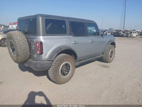 1FMEE5DP7NLB30970 — 2022 Ford Bronco, фото 4 с аукциона IAAI 14.10.2026, Задняя часть слева