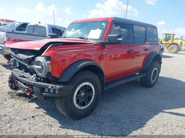 1FMEE5DP0PLB65336 — 2023 Ford Bronco, фото 2 с аукциона IAAI 14.10.2026, Передняя часть