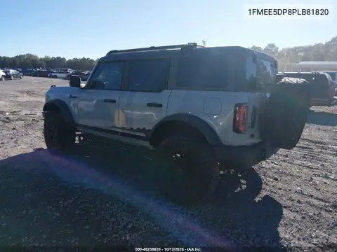 1FMEE5DP8PLB81820 — 2023 Ford Bronco, photo 4 from IAAI, Right front