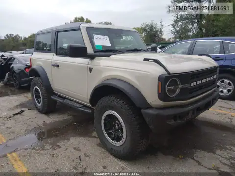 1FMDE6AH2SLB81691 — 2025 Ford Bronco, Лівий бік, фото до ремонту