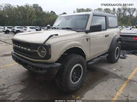 1FMDE6AH2SLB81691 — 2025 Ford Bronco, фото 3 с аукциона IAAI, левый бок