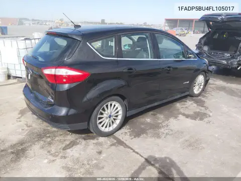 2015 Ford C-Max Hybrid Sel VIN 1FADP5BU4FL105017 фото 5