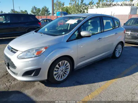 1FADP5AU9JL100504 — 2018 Ford C-MAX, zdjęcie 3 z IAAI, Nie podano