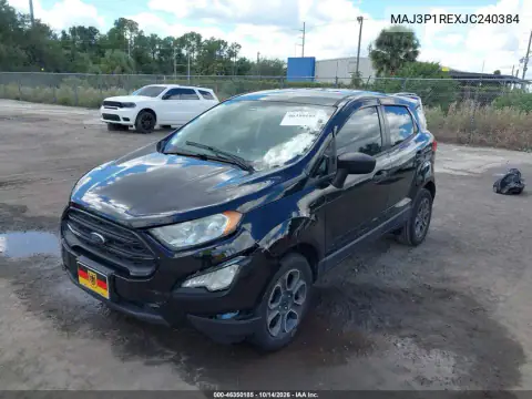 MAJ3P1REXJC240384 — 2018 Ford Ecosport, фото 2 з IAAI, Передня частина зліва
