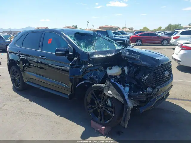 2FMPK4AP5KBC06763 — 2019 Ford EDGE ST, Биологическая или химическая опасность (Biohazard), фото до ремонта
