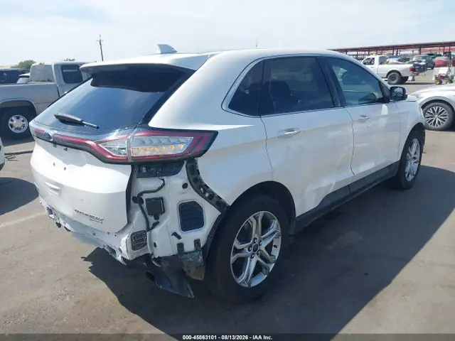 2FMPK3K98GBC37765 — 2016 Ford Edge Titanium, фото 4 с аукциона IAAI 13.10.2026, Передняя и задняя части
