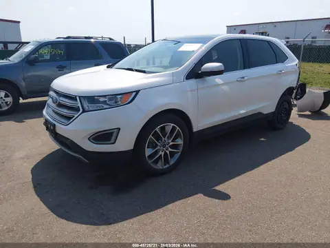 2FMPK4K95JBB05348 — 2018 Ford Edge Titanium, foto 2 de IAAI 26.10.2026, Parte trasera