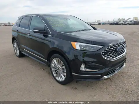 2FMPK4K95MBA30381 — 2021 Ford Edge Titanium, Grad (Hail), zdjęć przed naprawą