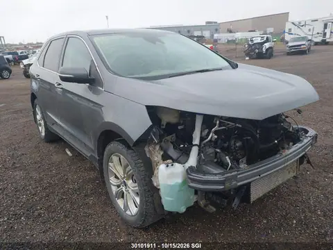2FMPK4K94MBA12857 — 2021 Ford Edge Titanium, წინა ნაწილი (Front), ფოტოები შეკეთებამდე