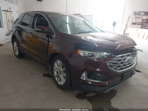 2021 Ford Edge Titanium VIN 2FMPK4K94MBA48659 фото 1