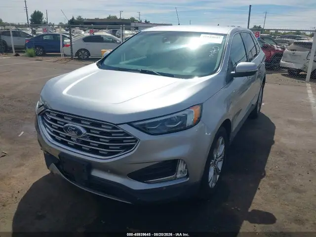 2FMPK4K96NBA55680 — 2022 Ford Edge Titanium, фото 2 с аукциона IAAI 14.10.2026, Задняя часть