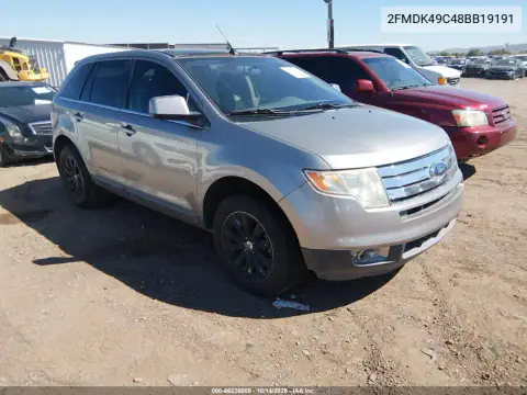 2FMDK49C48BB19191 — 2008 Ford EDGE, Изъят кредитором, фото до ремонта