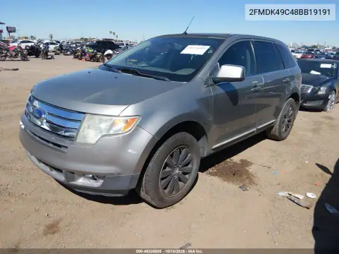 2FMDK49C48BB19191 — 2008 Ford EDGE, фото 2 с аукциона IAAI, Изъят кредитором