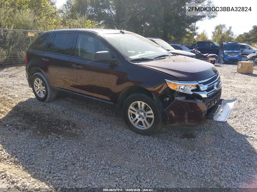 2011 Ford Edge Se VIN 2FMDK3GC3BBA32824 фото 2