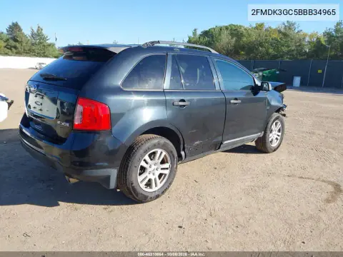 2011 Ford Edge Se VIN 2FMDK3GC5BBB34965 фото 5