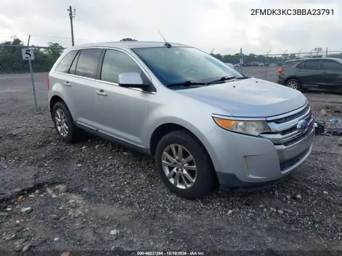 2FMDK3KC3BBA23791 — 2011 Ford EDGE, Естественный износ, фото до ремонта