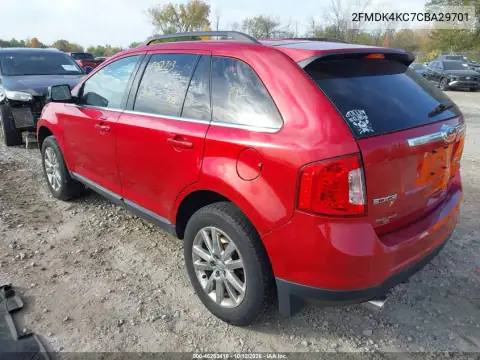2FMDK4KC7CBA29701 — 2012 Ford EDGE, zdjęcie 4 z IAAI, Prawy tył