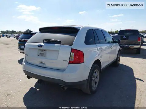 2012 Ford Edge Sel VIN 2FMDK3JC0CBA90660 фото 5