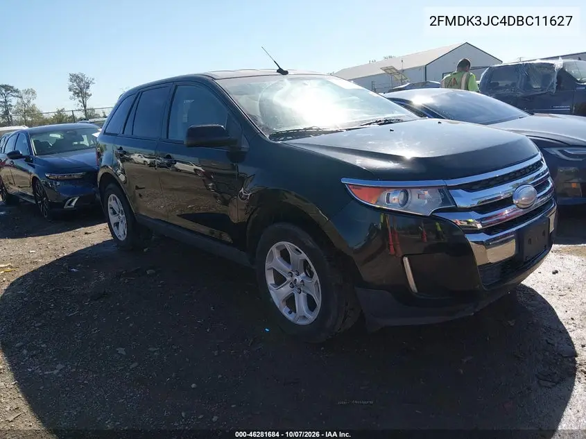2013 Ford Edge Sel VIN 2FMDK3JC4DBC11627 фото 2