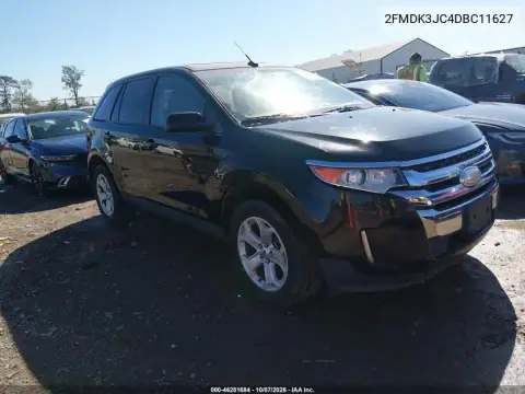 2FMDK3JC4DBC11627 — 2013 Ford EDGE, Левый и правый бока, фото до ремонта