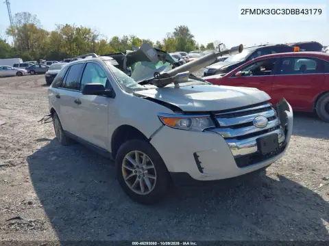 2013 Ford Edge Se VIN 2FMDK3GC3DBB43179 фото 1