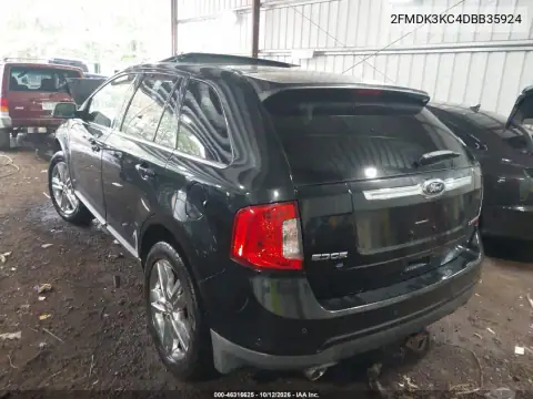2FMDK3KC4DBB35924 — 2013 Ford EDGE, foto 3 de IAAI, Parte delantera